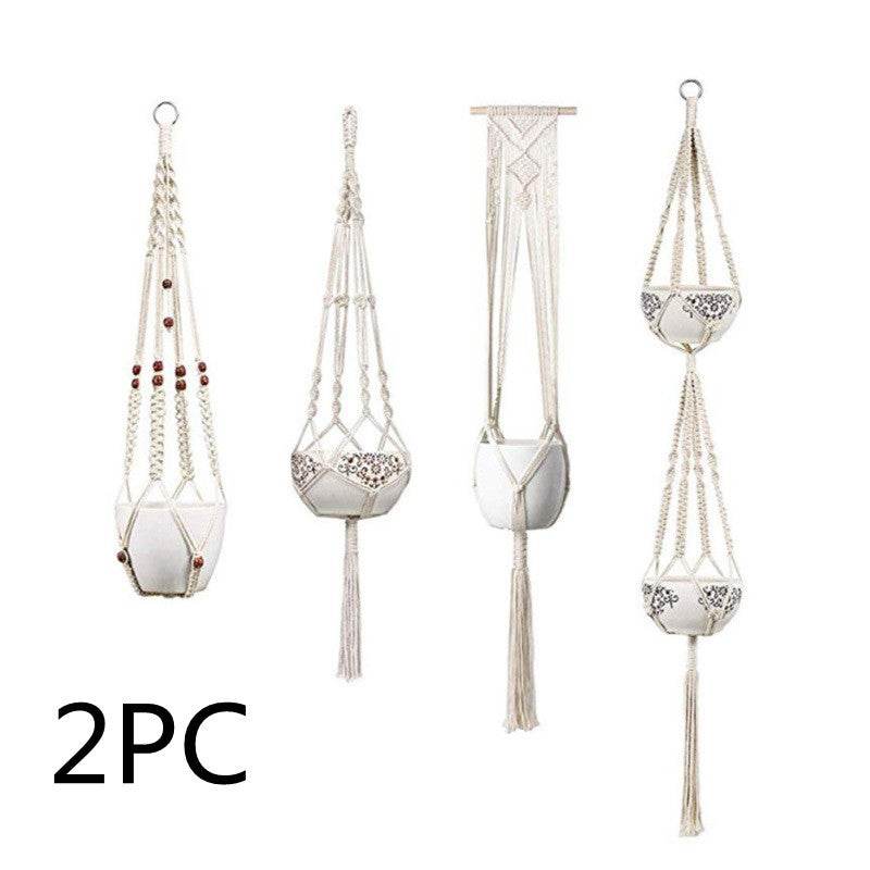 Macrame Hanging Baskets - Stuff Hunt