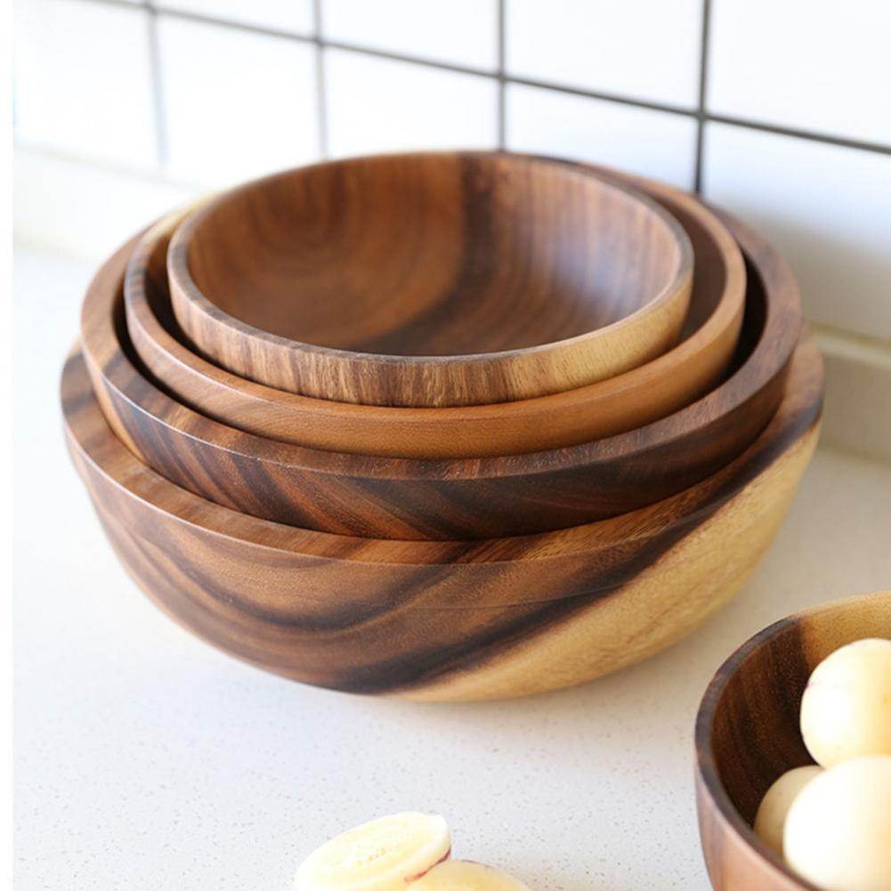 Natural Wooden Bowl - Stuff Hunt
