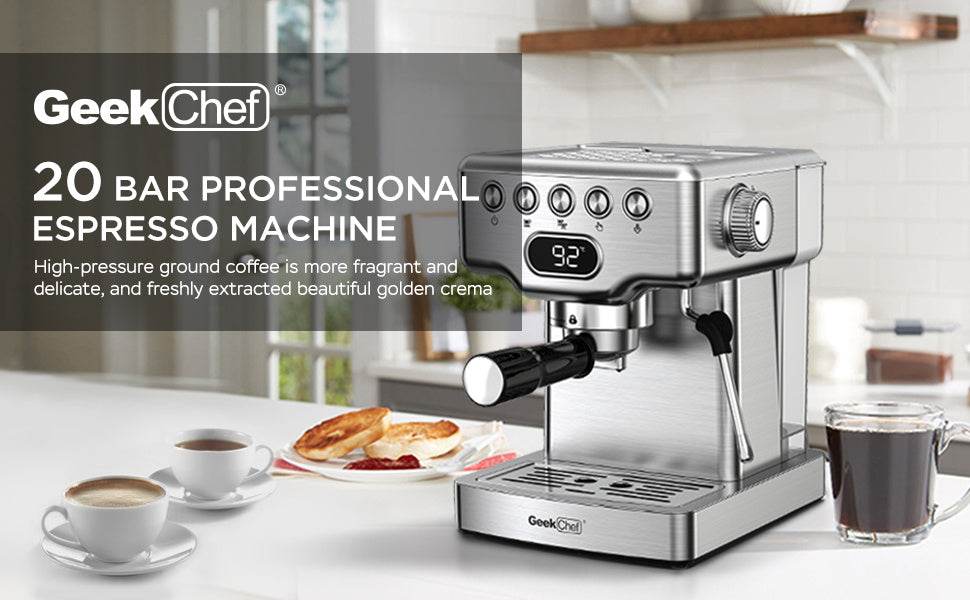 Geek Chef Espresso Machine - Stuff Hunt