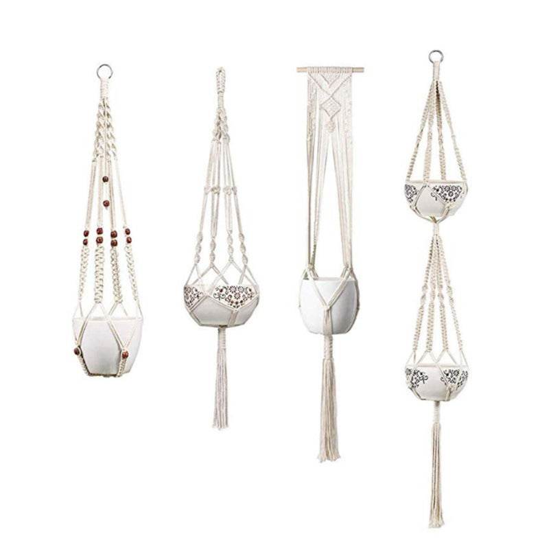 Macrame Hanging Baskets - Stuff Hunt