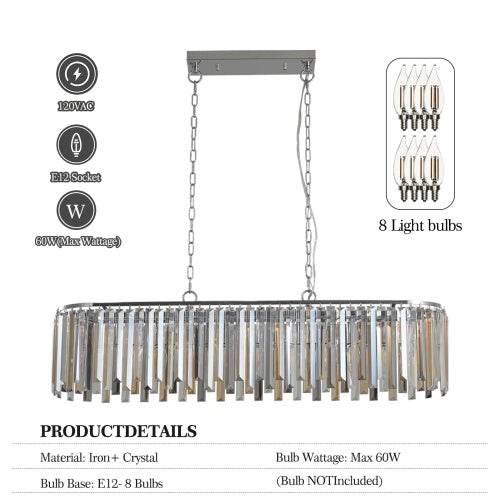 Modern Crystal Chandelier - Stuff Hunt