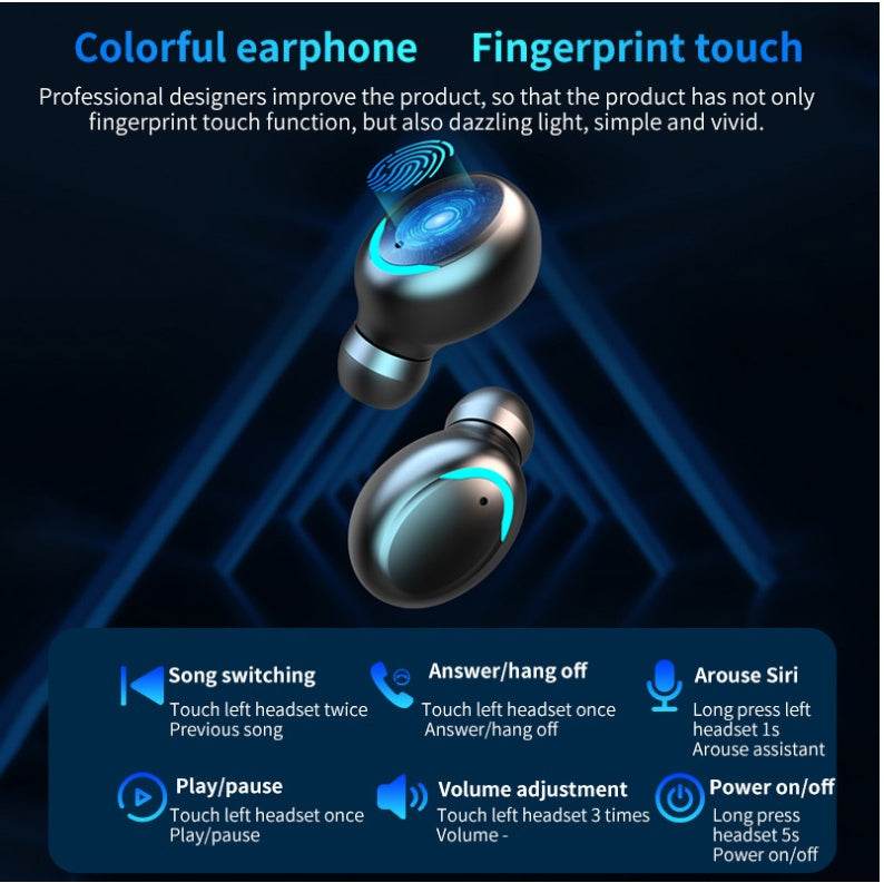 Fingerprint Touch Earphone - Stuff Hunt