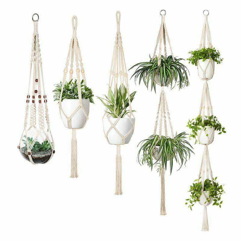 Macrame Hanging Baskets - Stuff Hunt