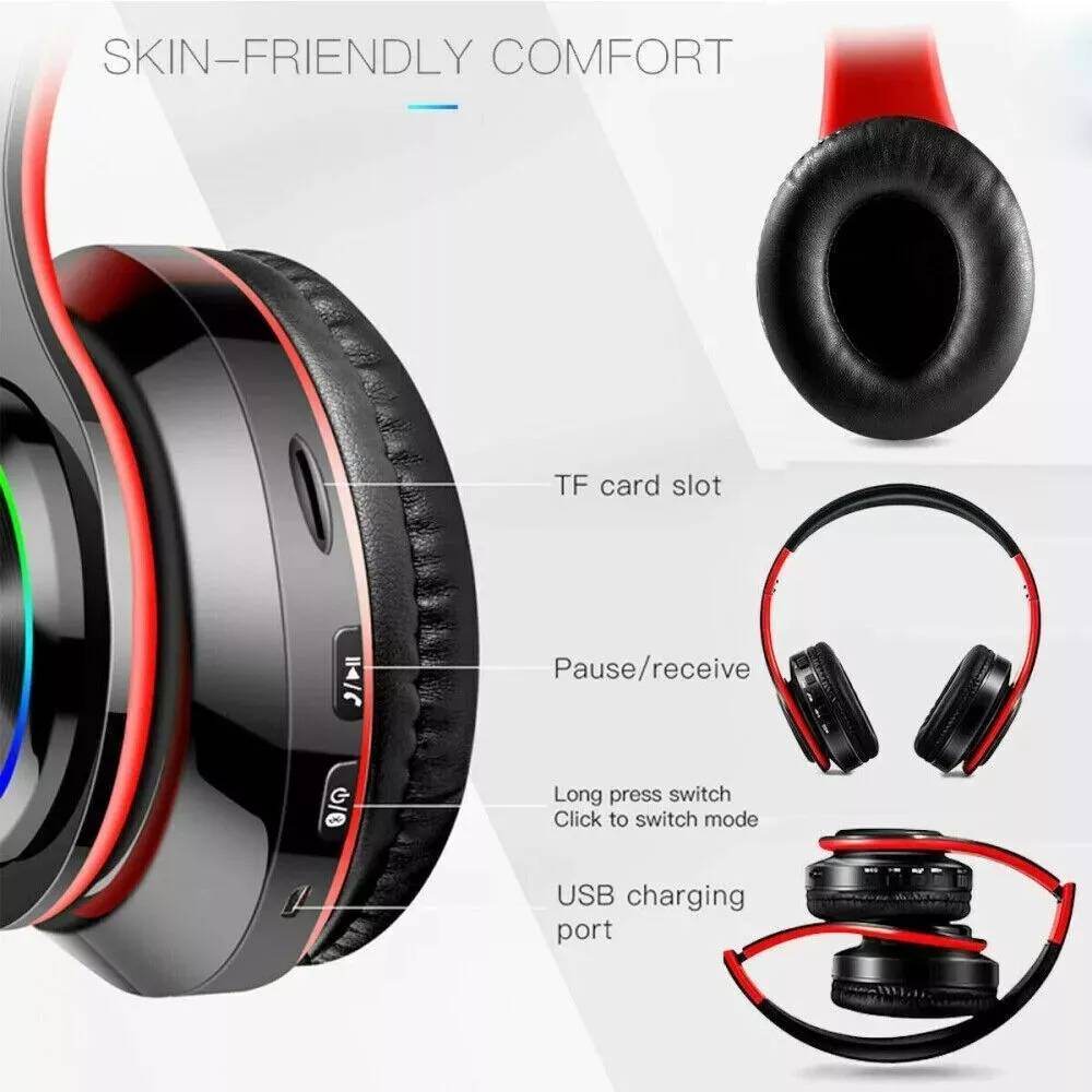 B39 Wireless Bluetooth 5.0 Headphones - Stuff Hunt