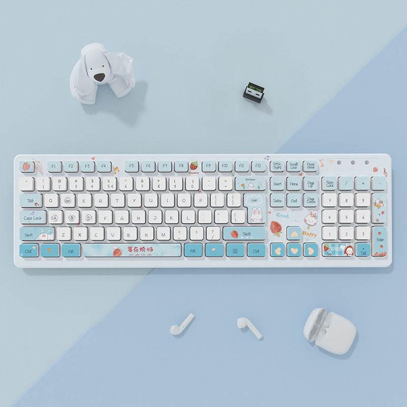 Plastic Wireless Keyboard - Stuff Hunt