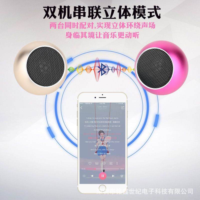 Round Bluetooth Speaker - Stuff Hunt