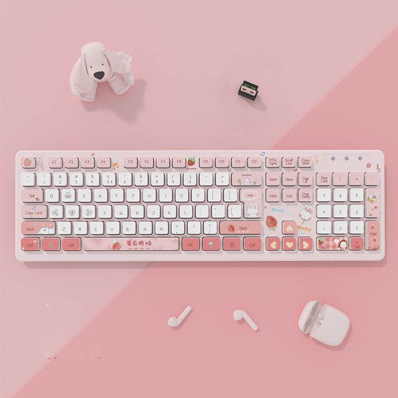 Plastic Wireless Keyboard - Stuff Hunt