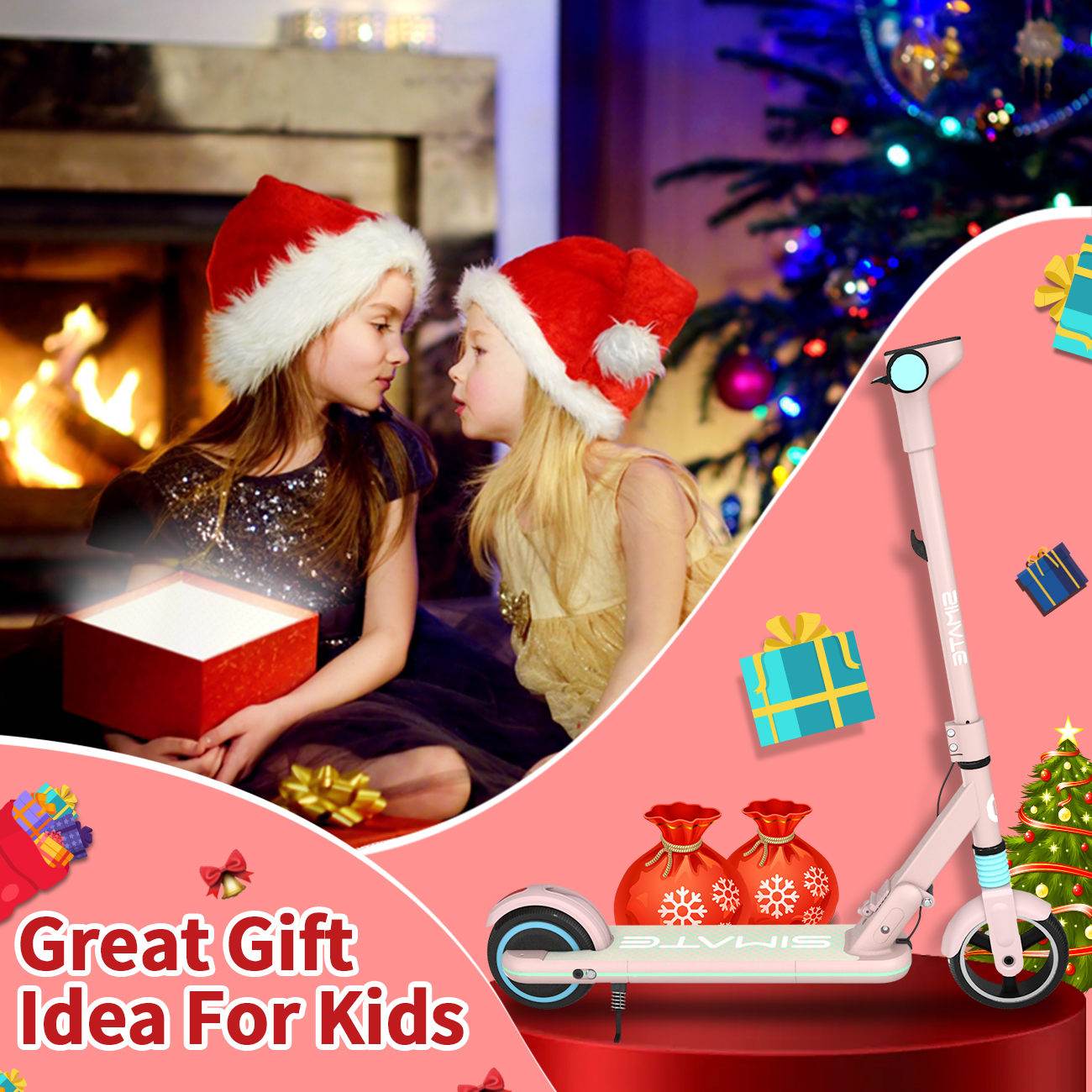 Foldable Kids E-Scooter - Stuff Hunt