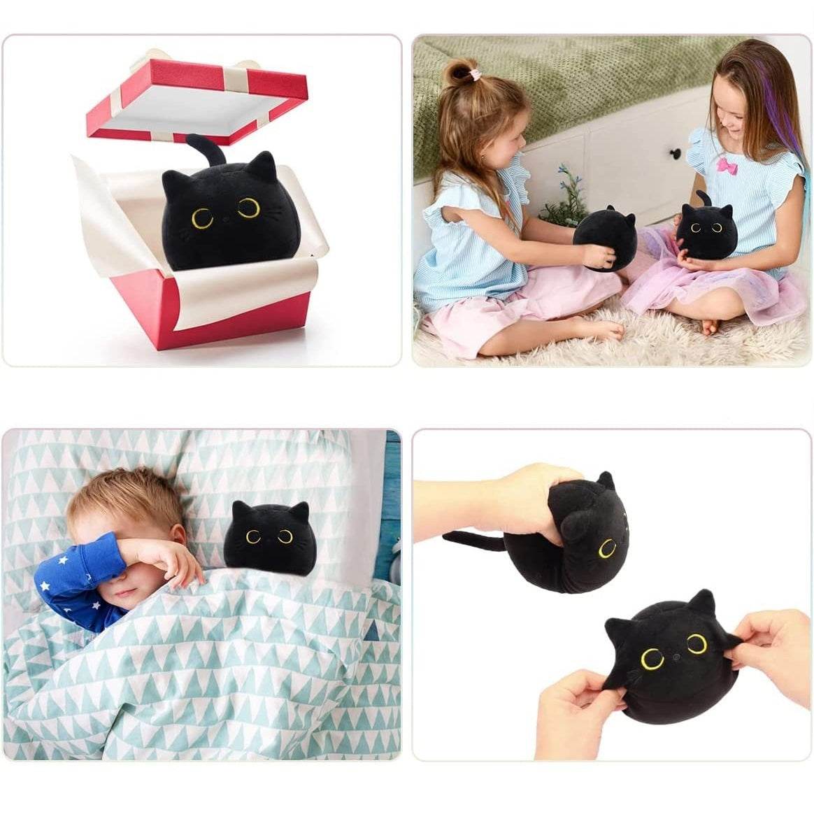 Black Cat Plush Toy - Stuff Hunt