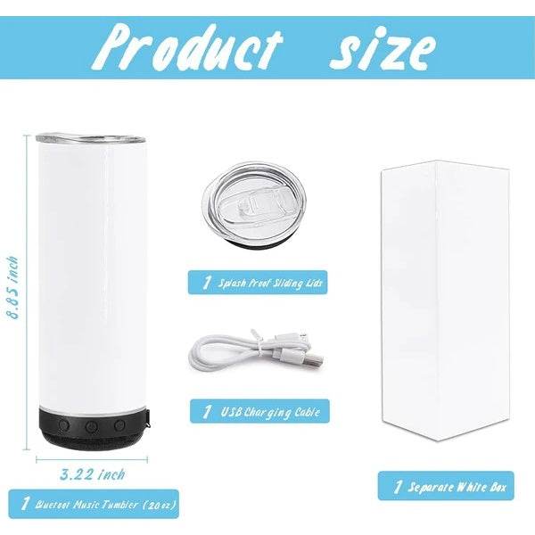 Bluetooth Music Tumbler - Stuff Hunt