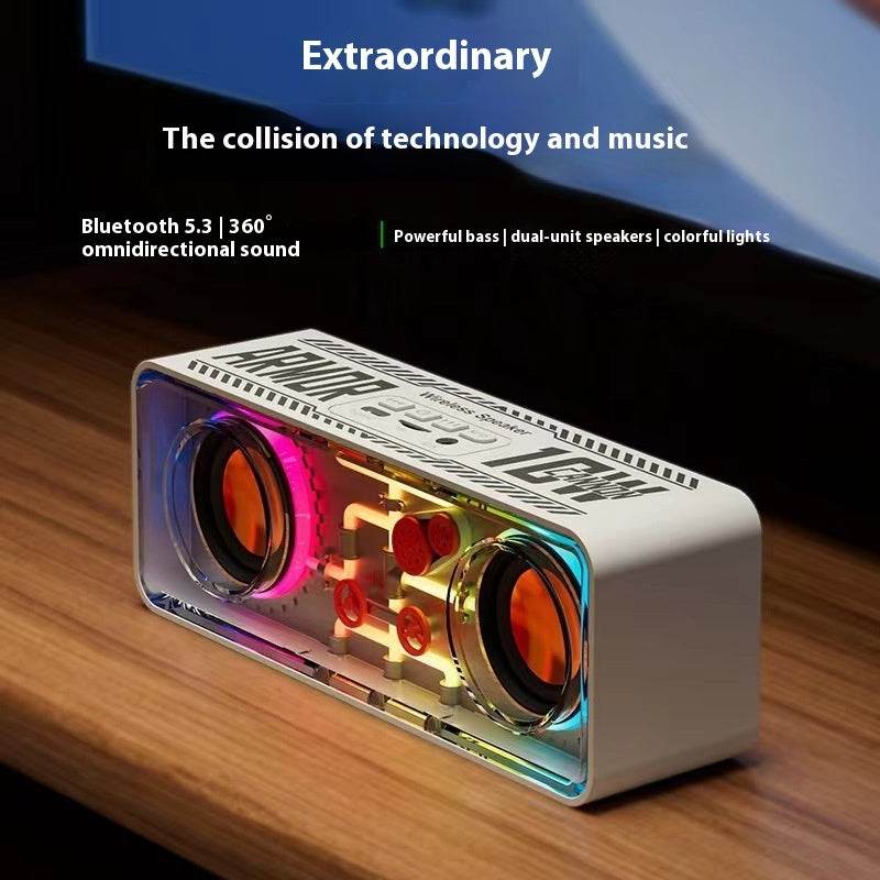 Transparent Double Speaker - Stuff Hunt