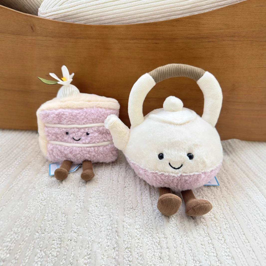 Teapot Mud Cake Plush Toy - Stuff Hunt