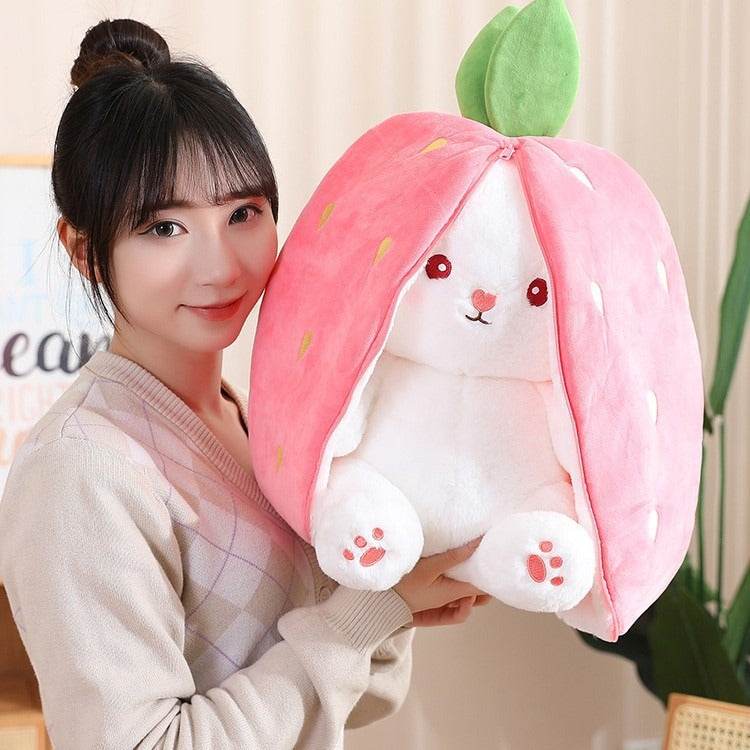 Fruit Rabbit Plush Pillow - Stuff Hunt