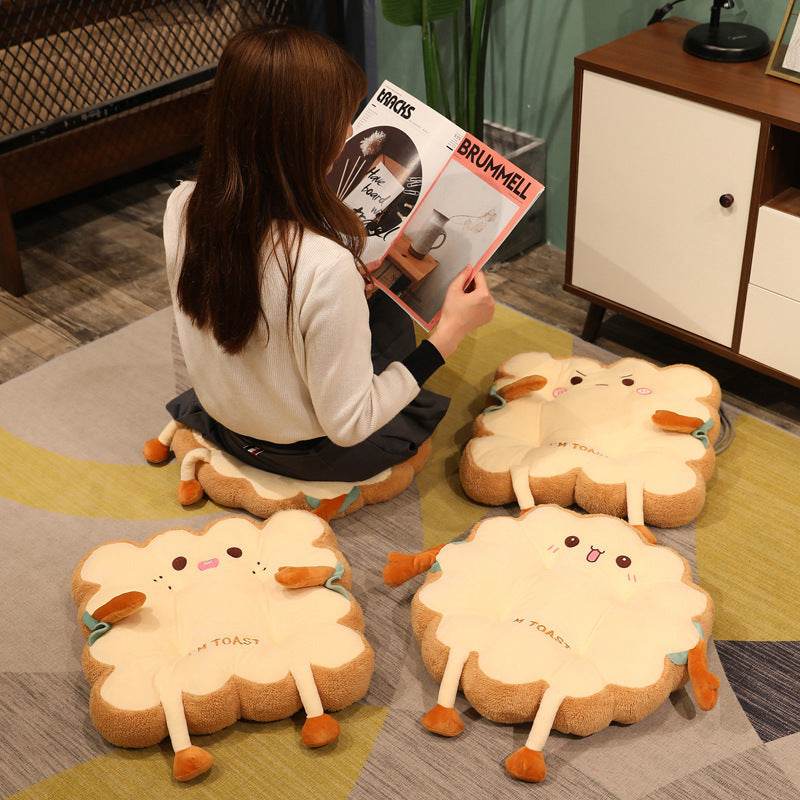 Cute Toast Cushion - Stuff Hunt