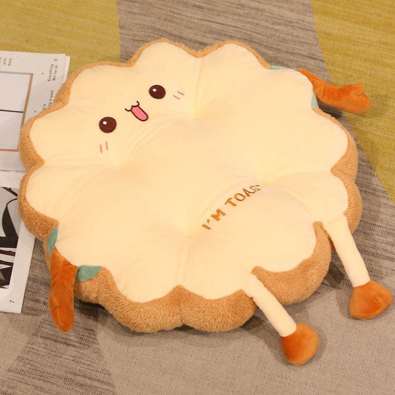 Cute Toast Cushion - Stuff Hunt
