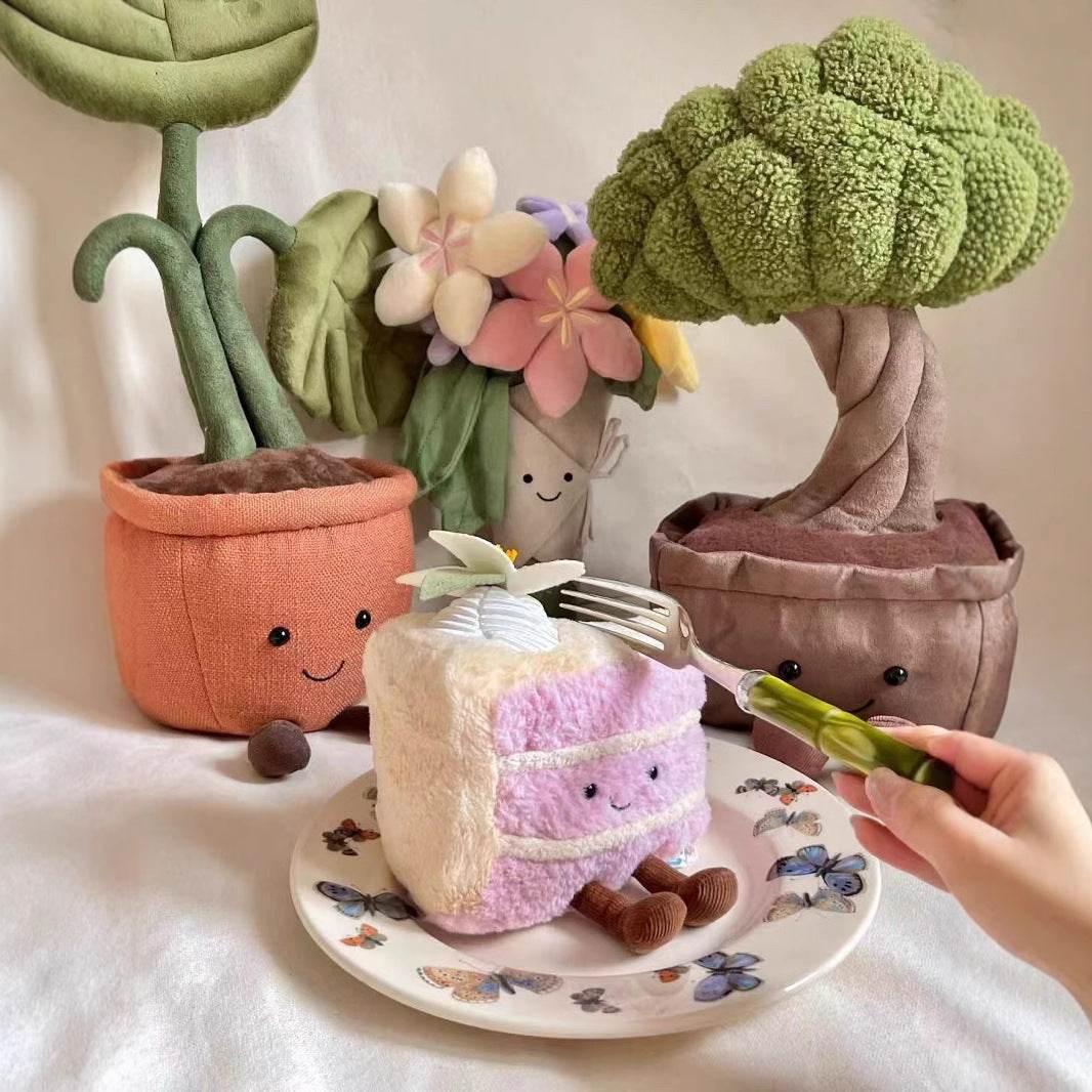 Teapot Mud Cake Plush Toy - Stuff Hunt