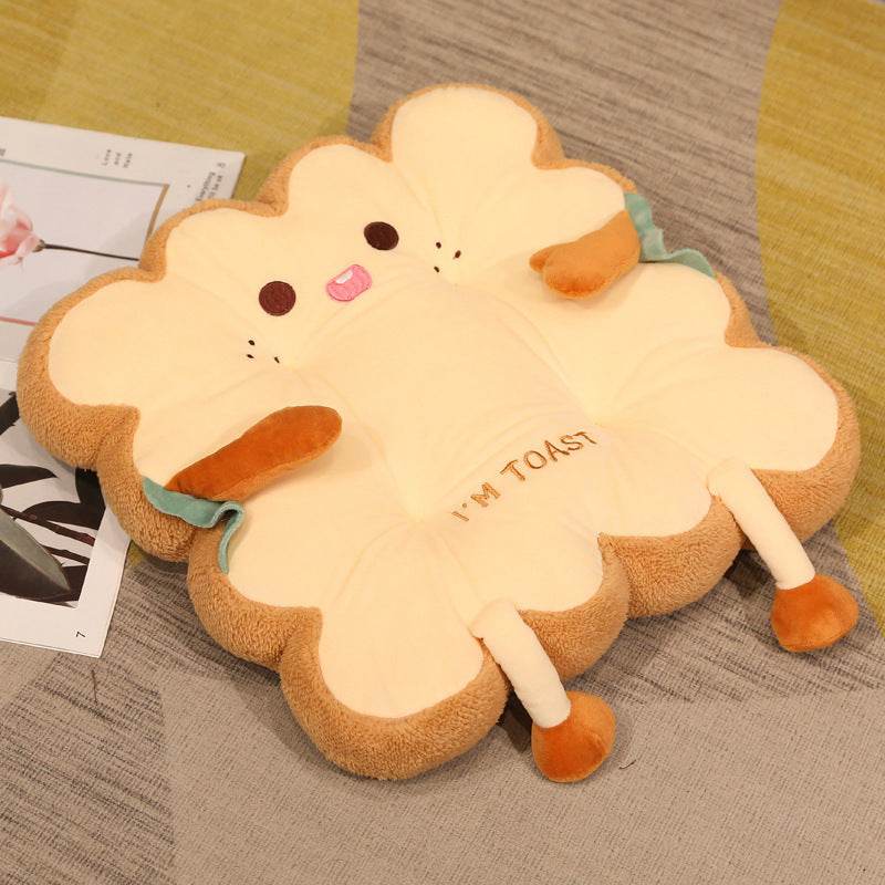 Cute Toast Cushion - Stuff Hunt