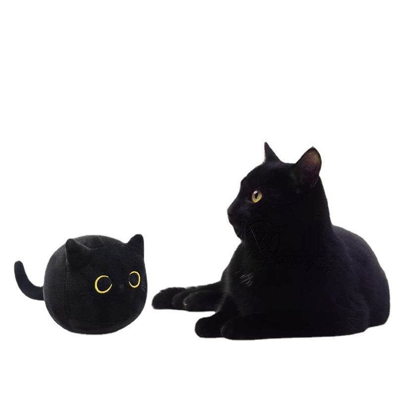 Black Cat Plush Toy - Stuff Hunt