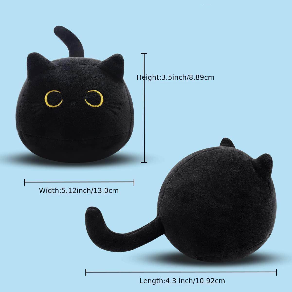 Black Cat Plush Toy - Stuff Hunt