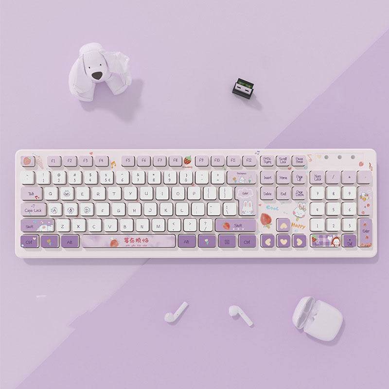 Plastic Wireless Keyboard - Stuff Hunt
