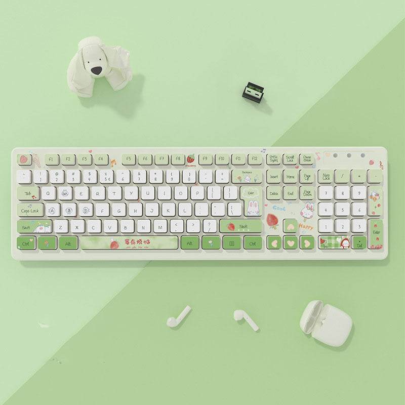 Plastic Wireless Keyboard - Stuff Hunt