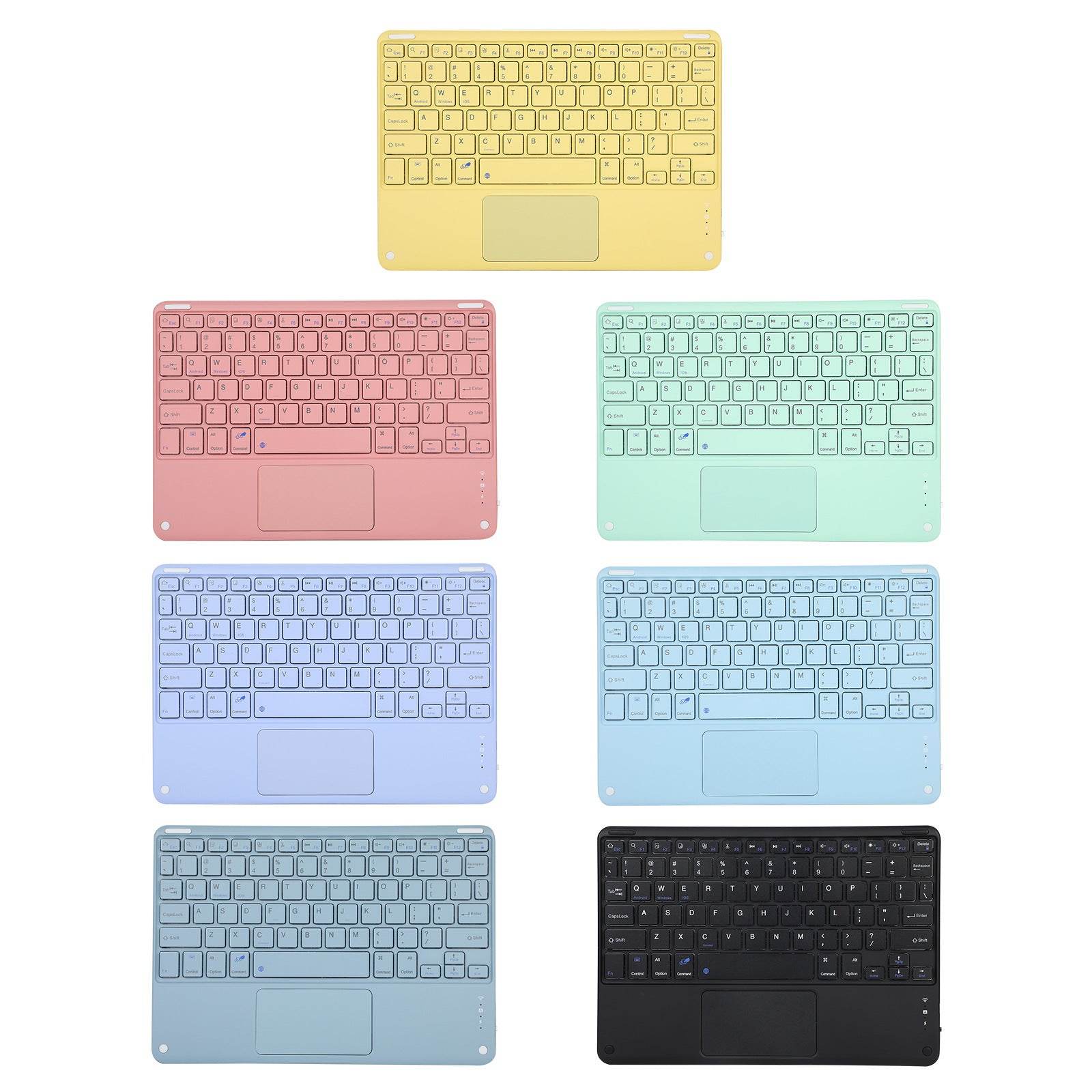 Colorful Touch Keyboard - Stuff Hunt