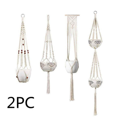 Macrame Hanging Baskets - Stuff Hunt
