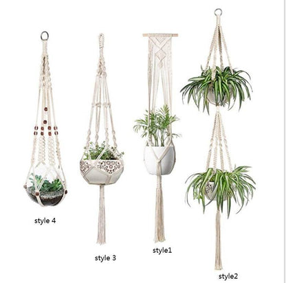 Macrame Hanging Baskets - Stuff Hunt