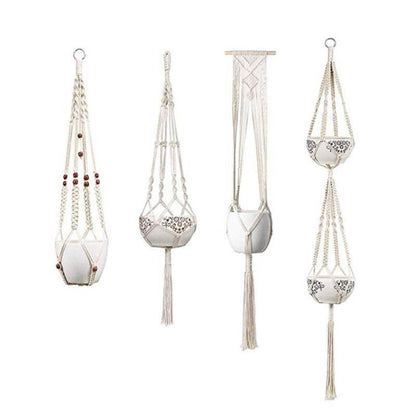 Macrame Hanging Baskets - Stuff Hunt