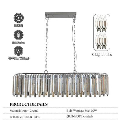 Modern Crystal Chandelier - Stuff Hunt