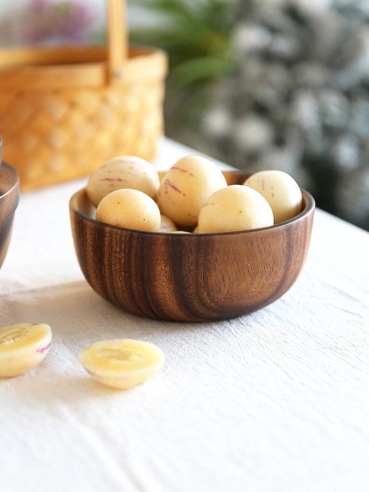 Natural Wooden Bowl - Stuff Hunt