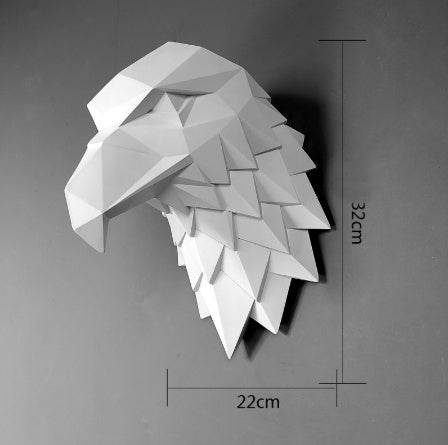 Geometric Eagle Head - Stuff Hunt