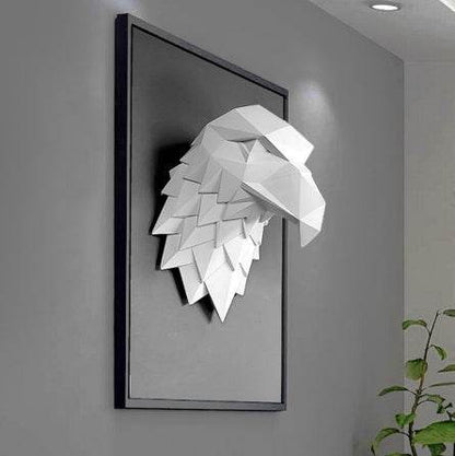Geometric Eagle Head - Stuff Hunt