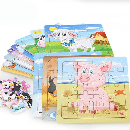Animal Wooden Puzzle - Stuff Hunt