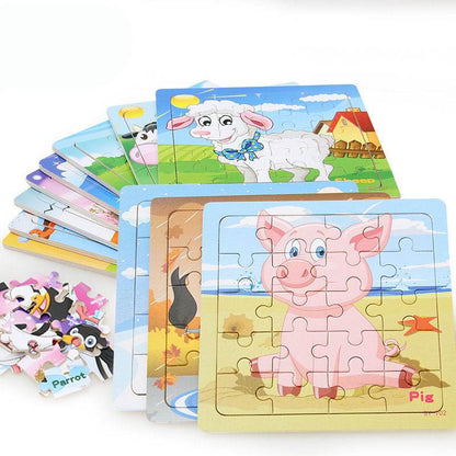 Animal Wooden Puzzle - Stuff Hunt