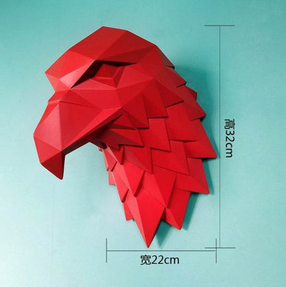 Geometric Eagle Head - Stuff Hunt