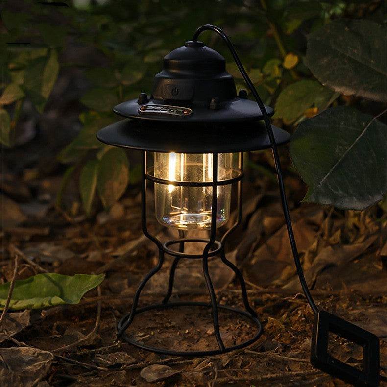 Portable Retro Barn Lantern - Stuff Hunt