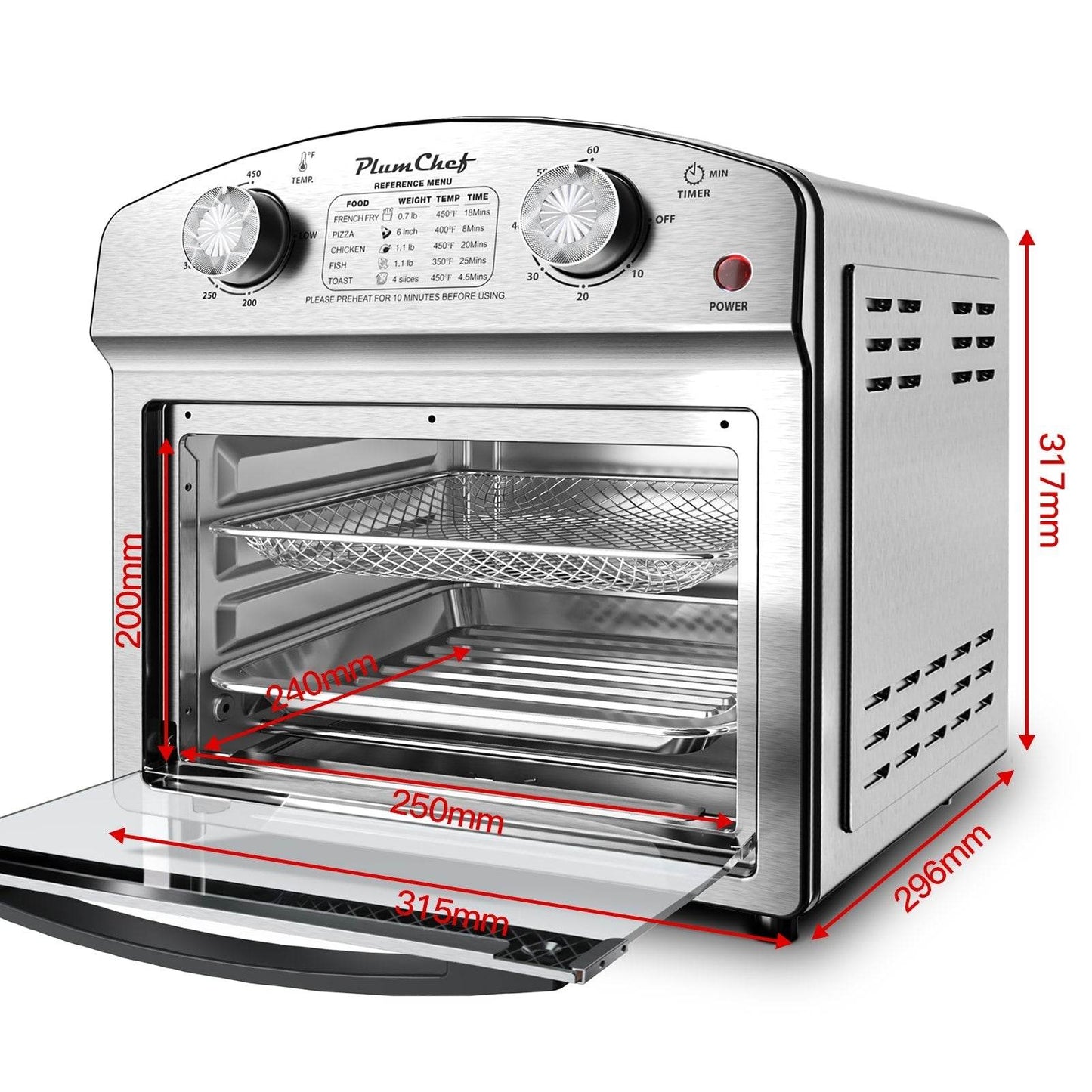 Stainless Steel Air Fryer - Stuff Hunt