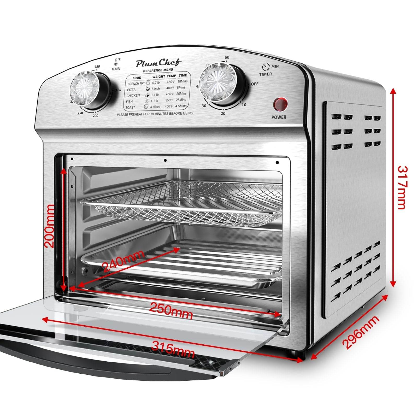Stainless Steel Air Fryer - Stuff Hunt