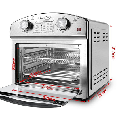 Stainless Steel Air Fryer - Stuff Hunt