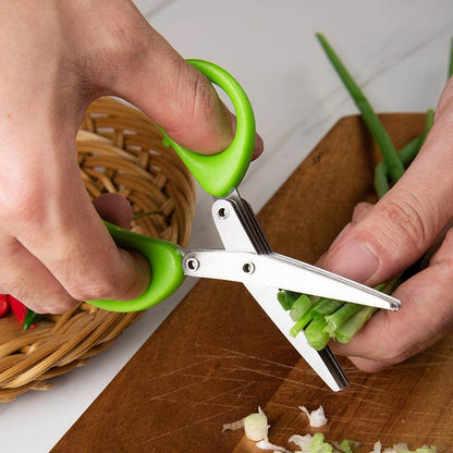 Multi-layer Green Onion Scissors - Stuff Hunt