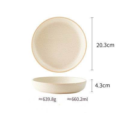 Matte Ceramic Plate - Stuff Hunt