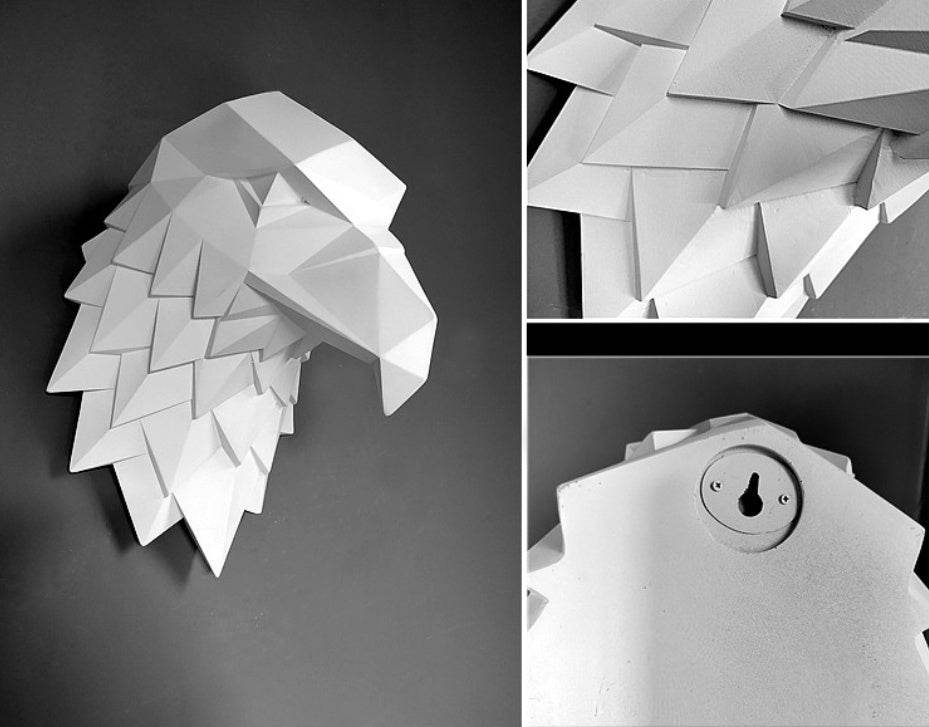 Geometric Eagle Head - Stuff Hunt