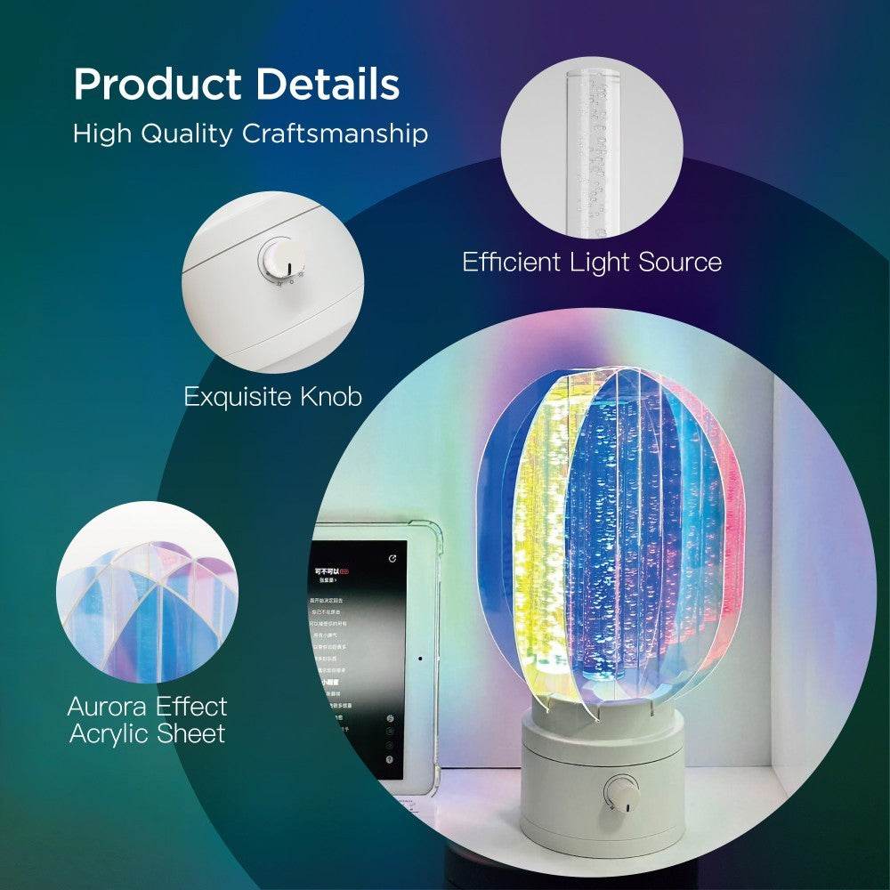 Plastic Aurora Lamp - Stuff Hunt