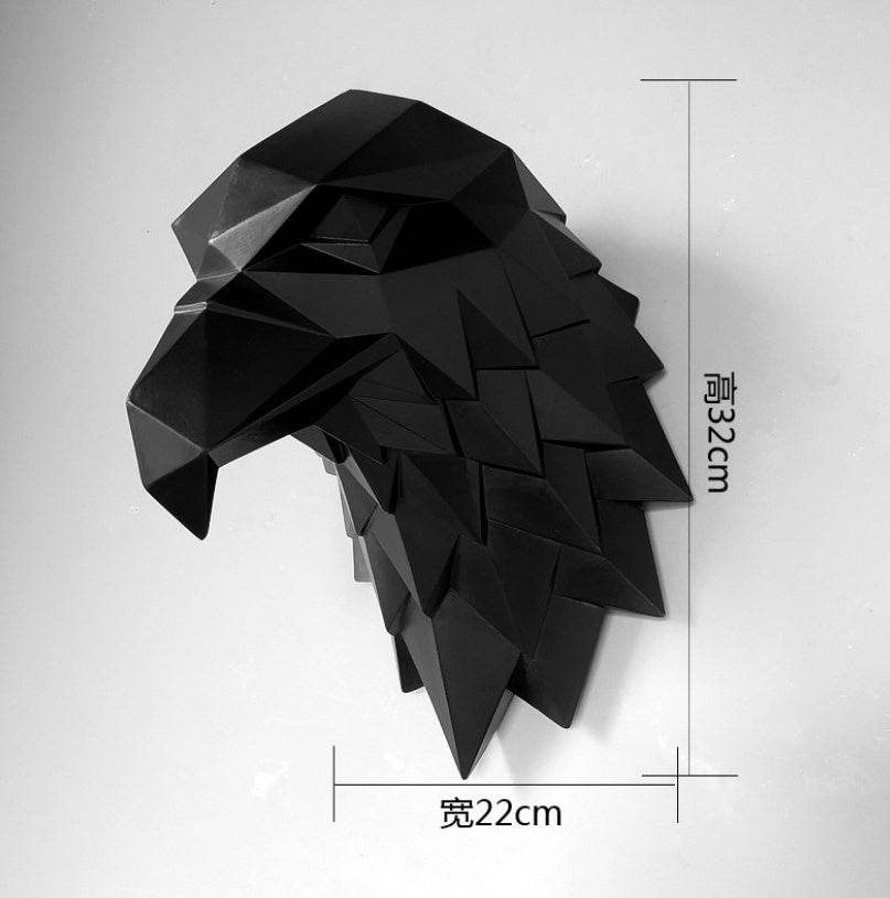 Geometric Eagle Head - Stuff Hunt