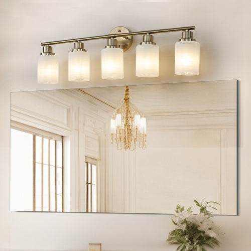 Golden Bathroom Vanity Lamp - Stuff Hunt