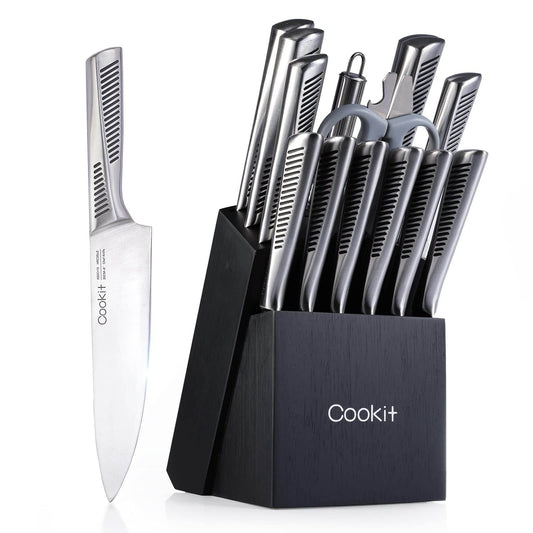 15 Piece Kitchen Knife Set - Stuff Hunt