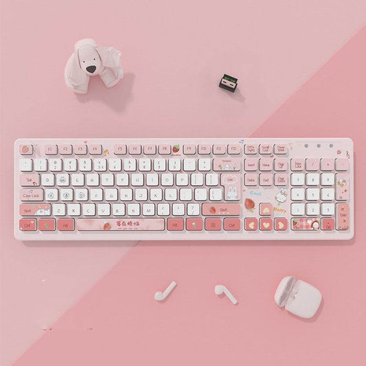 Plastic Wireless Keyboard - Stuff Hunt