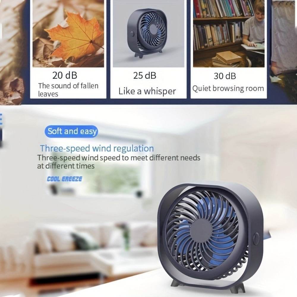 Small Rechargeable Fan - Stuff Hunt