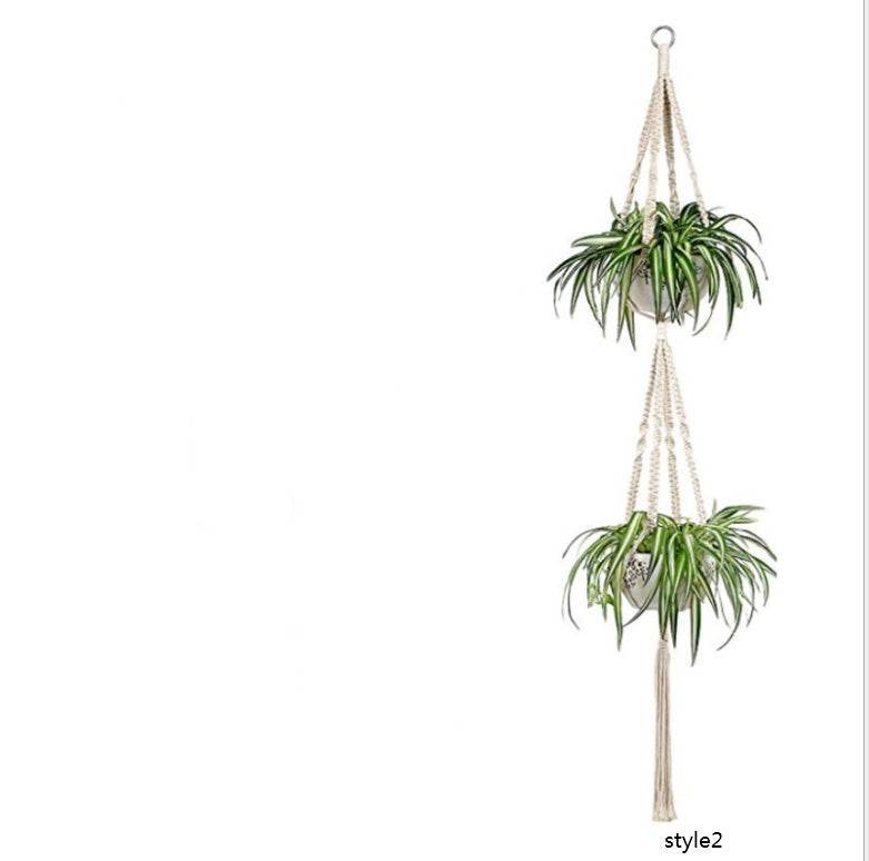 Macrame Hanging Baskets - Stuff Hunt